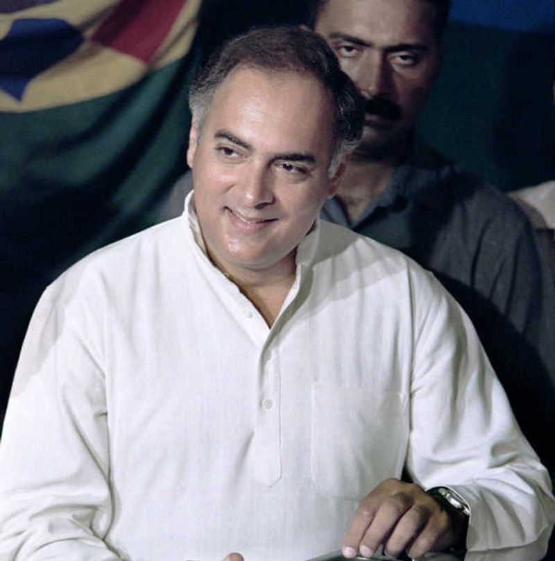 Prime Minister Rajiv Gandhi